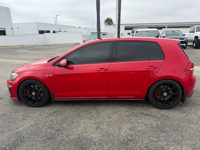used 2018 Volkswagen Golf GTI car, priced at $18,879