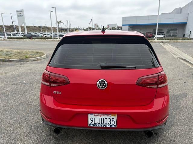used 2018 Volkswagen Golf GTI car, priced at $18,879