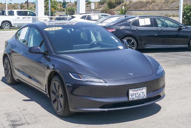 used 2025 Tesla Model 3 car, priced at $37,982