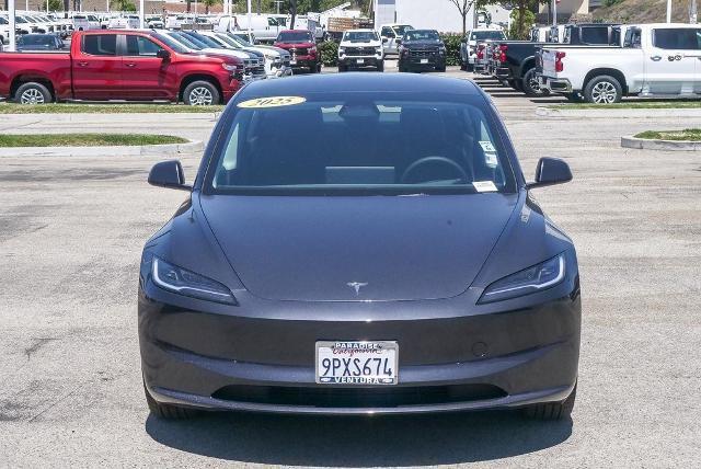used 2025 Tesla Model 3 car, priced at $37,982