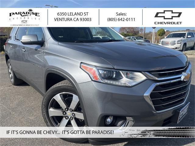 used 2021 Chevrolet Traverse car, priced at $27,937