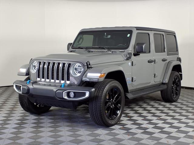 used 2022 Jeep Wrangler Unlimited 4xe car, priced at $31,498