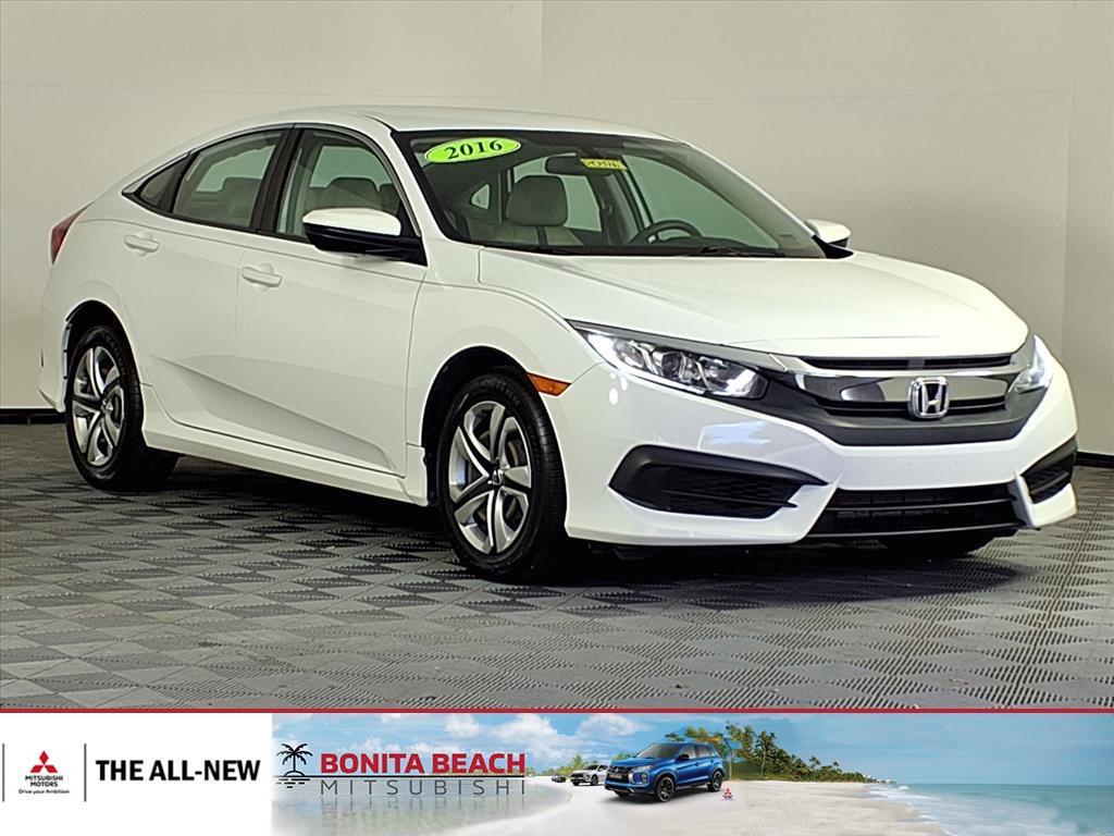 used 2016 Honda Civic car, priced at $15,260