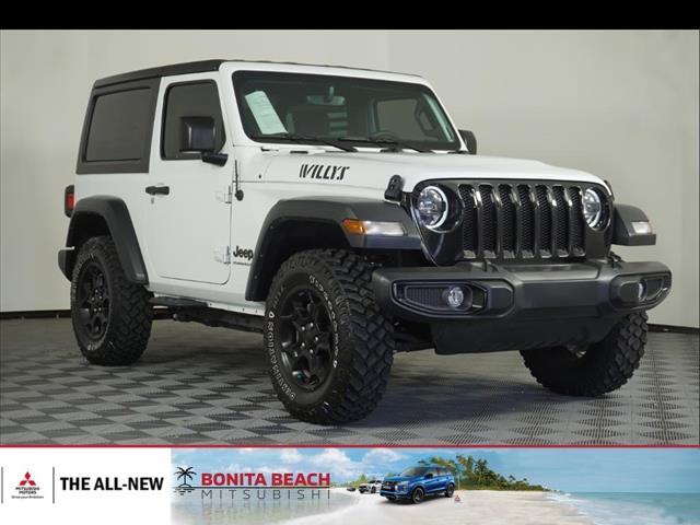 used 2023 Jeep Wrangler car, priced at $32,599