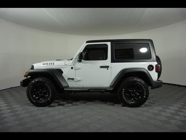 used 2023 Jeep Wrangler car, priced at $32,599