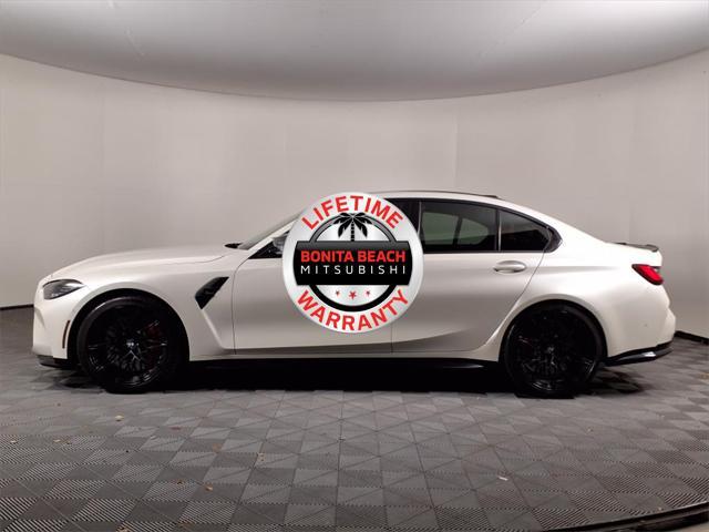 used 2024 BMW M3 car, priced at $95,480