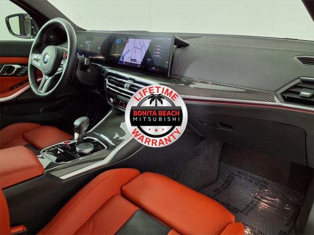 used 2024 BMW M3 car, priced at $95,480