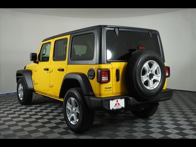 used 2021 Jeep Wrangler Unlimited car, priced at $35,420