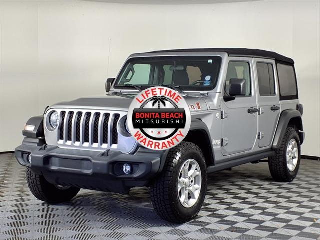 used 2021 Jeep Wrangler Unlimited car, priced at $29,998