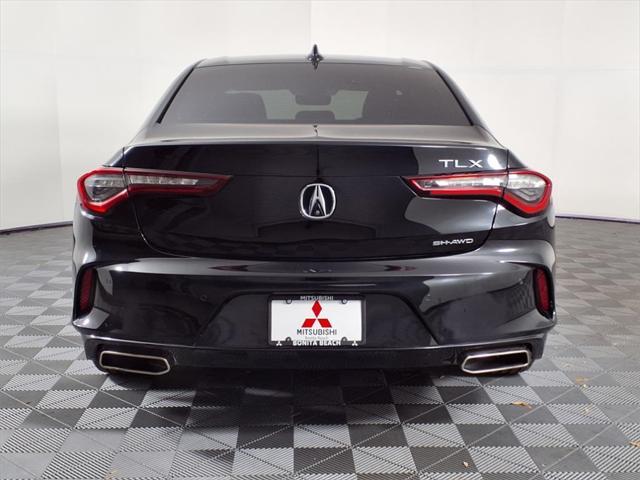 used 2021 Acura TLX car, priced at $29,498