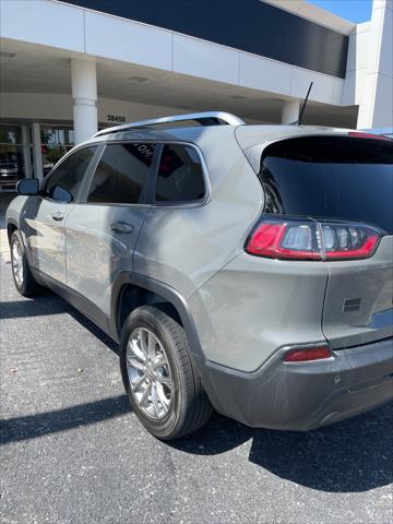 used 2021 Jeep Cherokee car, priced at $19,495