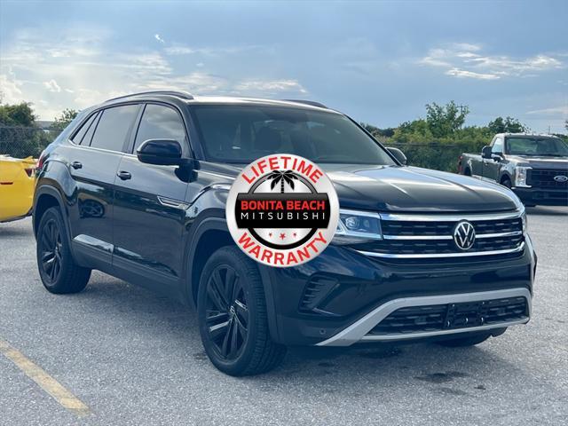 used 2022 Volkswagen Atlas Cross Sport car, priced at $24,988