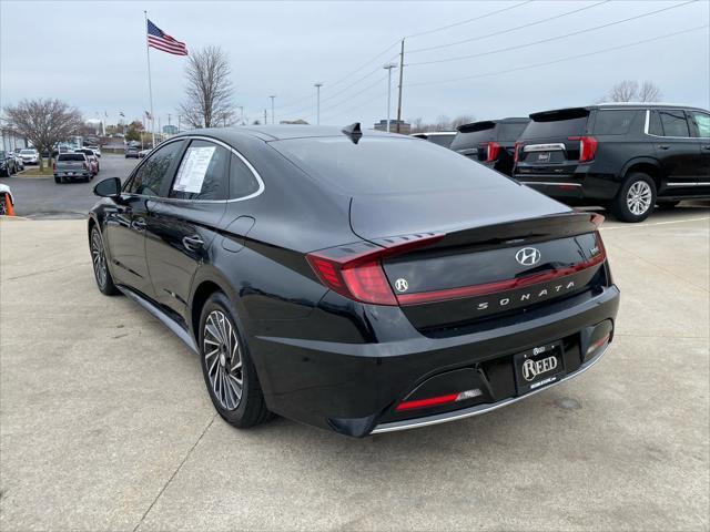 used 2023 Hyundai Sonata Hybrid car, priced at $27,444