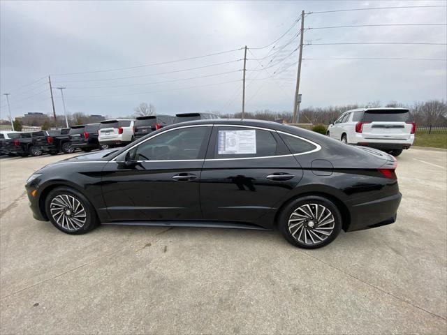 used 2023 Hyundai Sonata Hybrid car, priced at $27,444