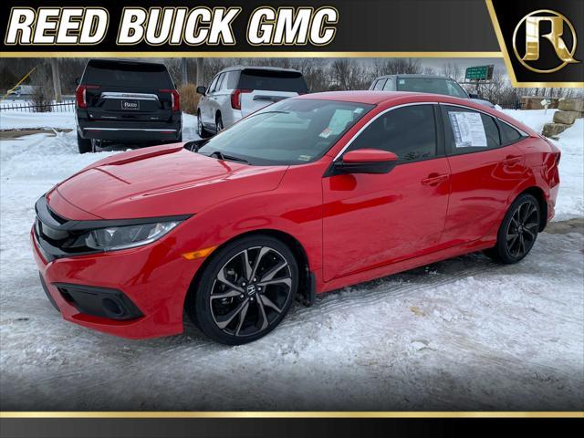 used 2020 Honda Civic car, priced at $23,444