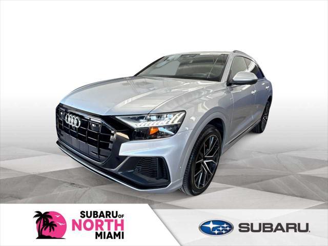 used 2020 Audi Q8 car, priced at $42,202