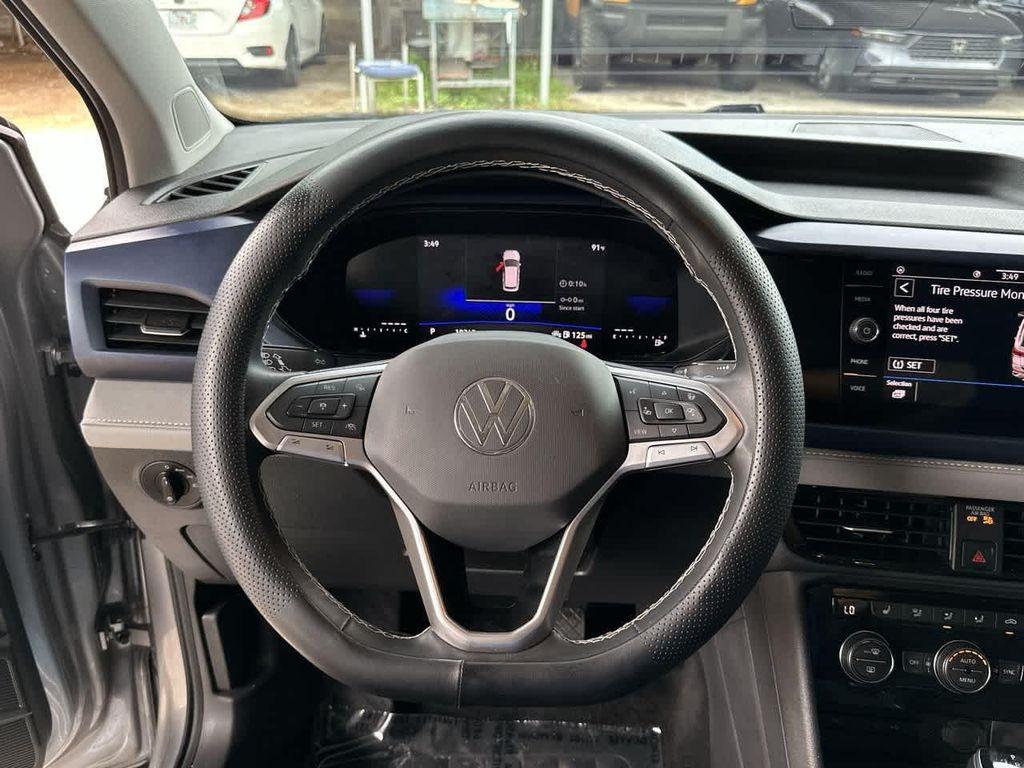 used 2024 Volkswagen Taos car, priced at $20,443