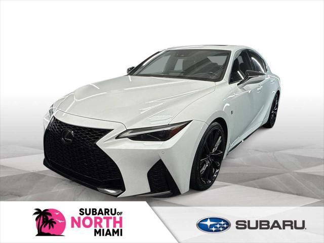 used 2021 Lexus IS 350 car, priced at $33,495