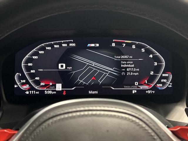 used 2022 BMW M3 car, priced at $76,998