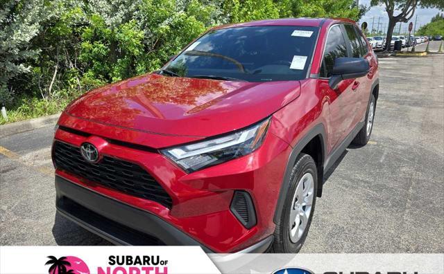 used 2025 Toyota RAV4 car, priced at $28,623
