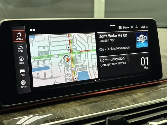 used 2022 BMW M550 car, priced at $47,990