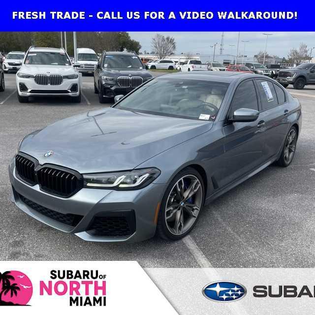 used 2022 BMW M550 car, priced at $49,995