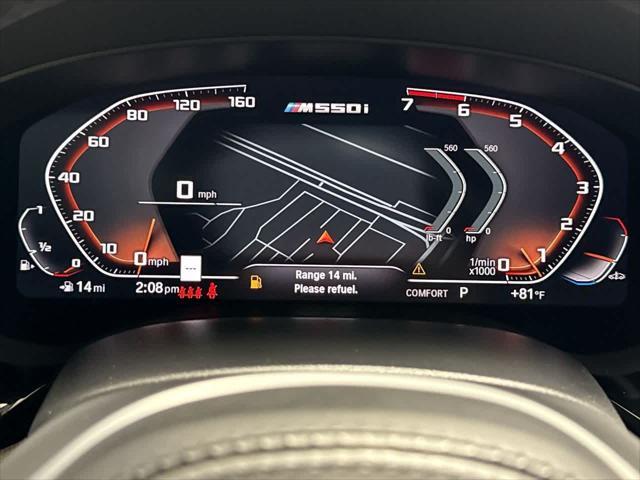 used 2022 BMW M550 car, priced at $47,990