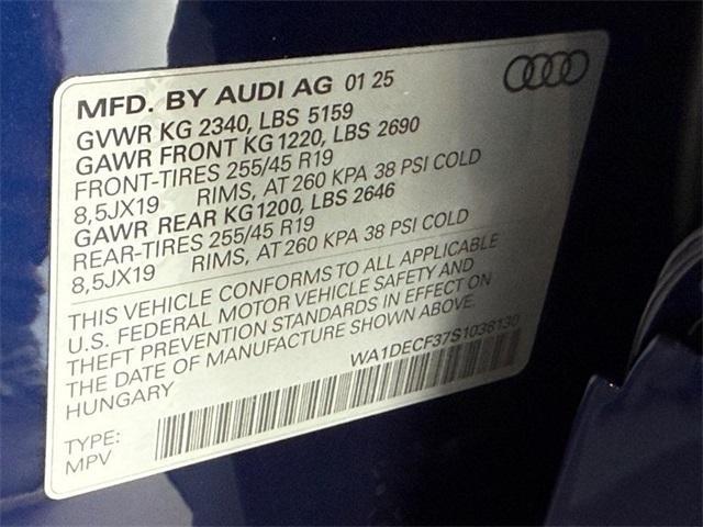 new 2025 Audi Q3 car, priced at $46,110