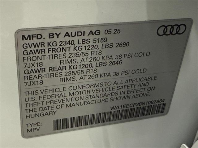 new 2025 Audi Q3 car, priced at $47,415