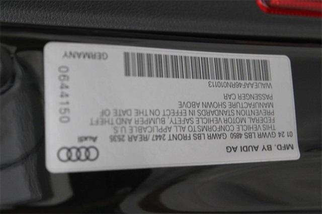 new 2024 Audi A4 car, priced at $52,105