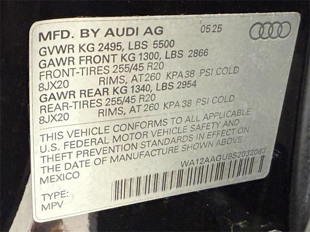 new 2025 Audi Q5 car, priced at $61,390