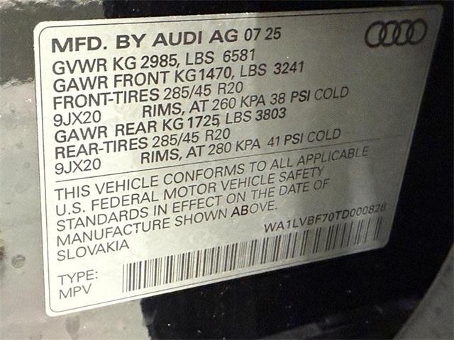 new 2026 Audi Q7 car, priced at $77,195