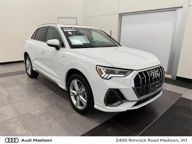 used 2024 Audi Q3 car, priced at $39,998