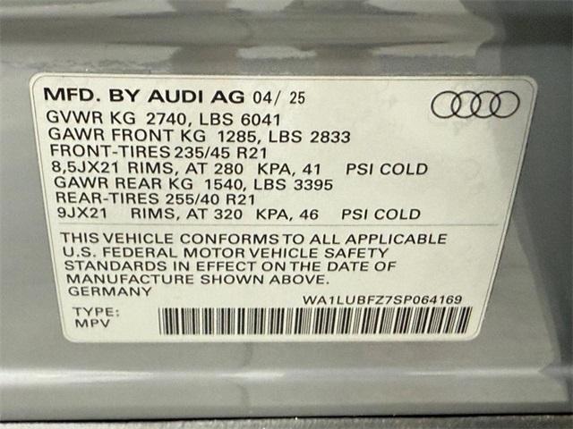 new 2025 Audi Q4 e-tron car, priced at $63,640