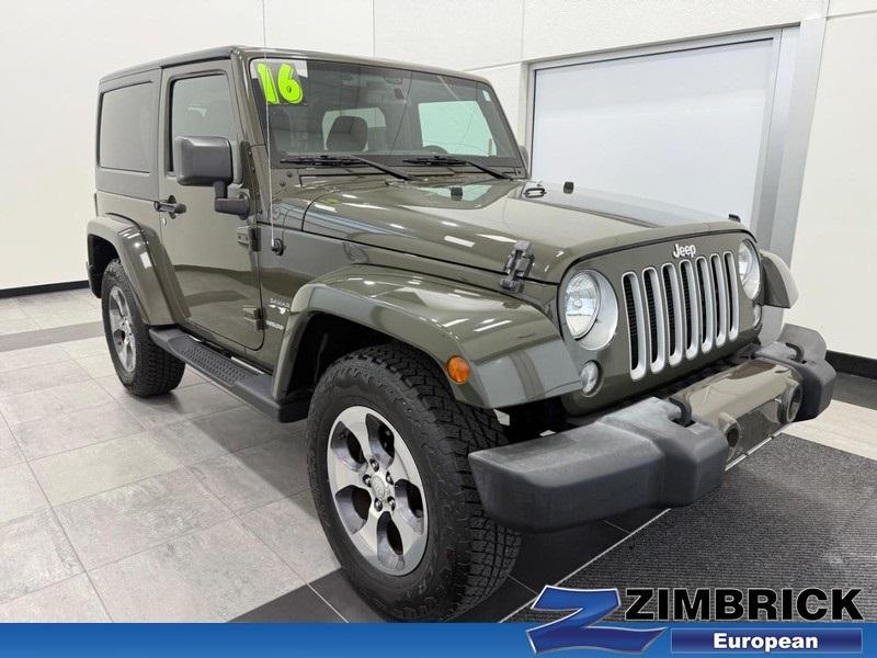 used 2016 Jeep Wrangler car, priced at $16,990