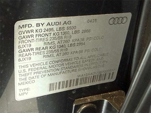 new 2025 Audi Q5 car, priced at $60,645