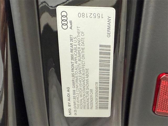 new 2025 Audi A6 car, priced at $78,290