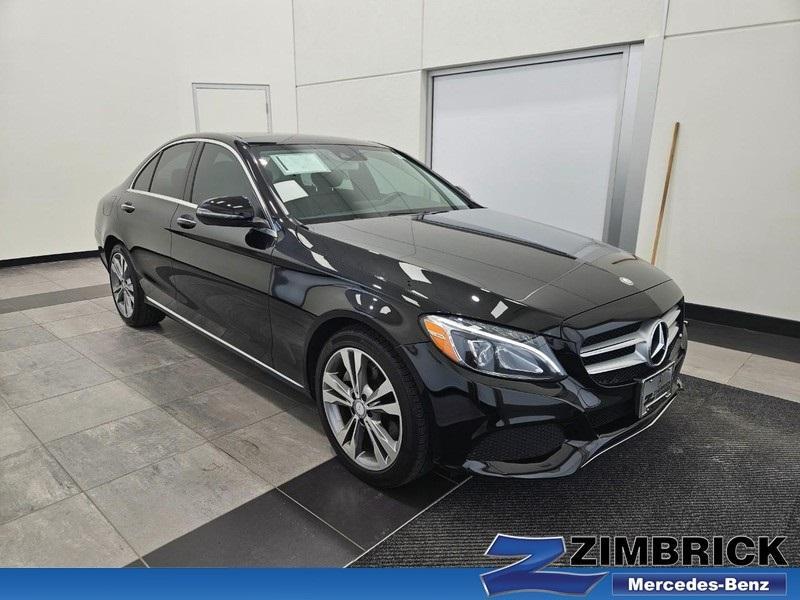 used 2017 Mercedes-Benz C-Class car, priced at $19,900