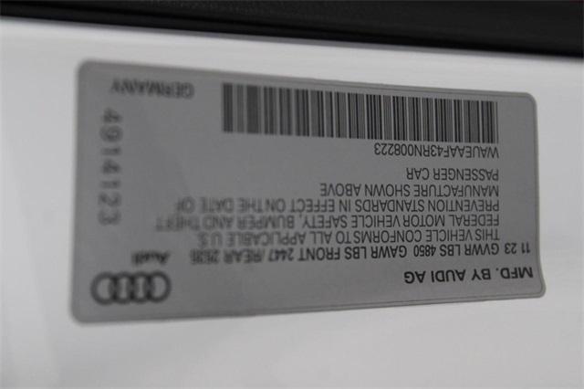 new 2024 Audi A4 car, priced at $53,605