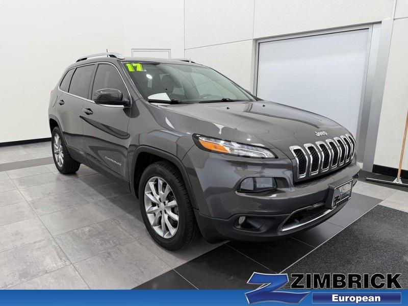 used 2017 Jeep Cherokee car, priced at $17,490