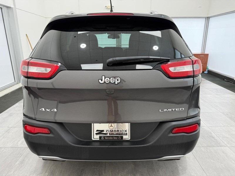 used 2017 Jeep Cherokee car, priced at $17,490