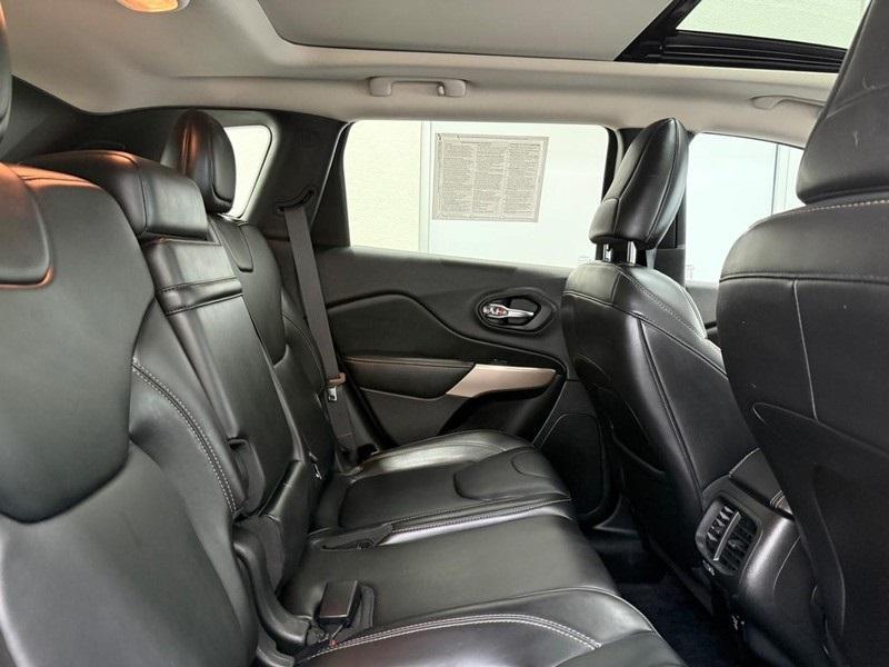 used 2017 Jeep Cherokee car, priced at $17,490