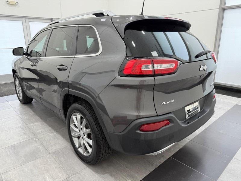 used 2017 Jeep Cherokee car, priced at $17,490