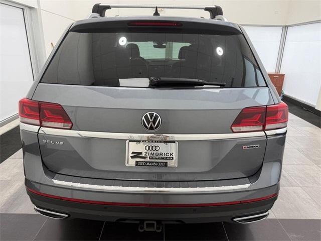 used 2021 Volkswagen Atlas car, priced at $29,798