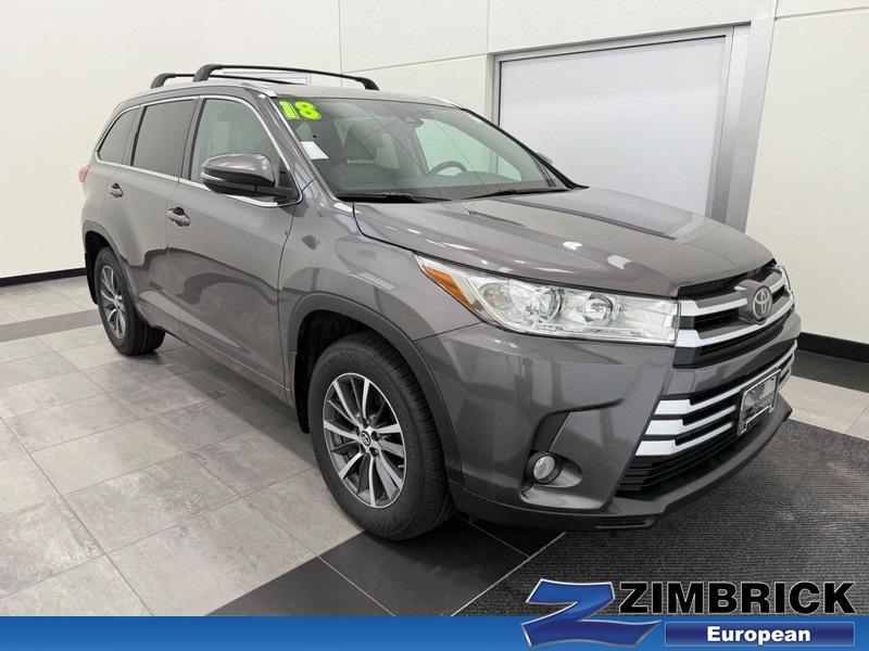 used 2018 Toyota Highlander car, priced at $21,490