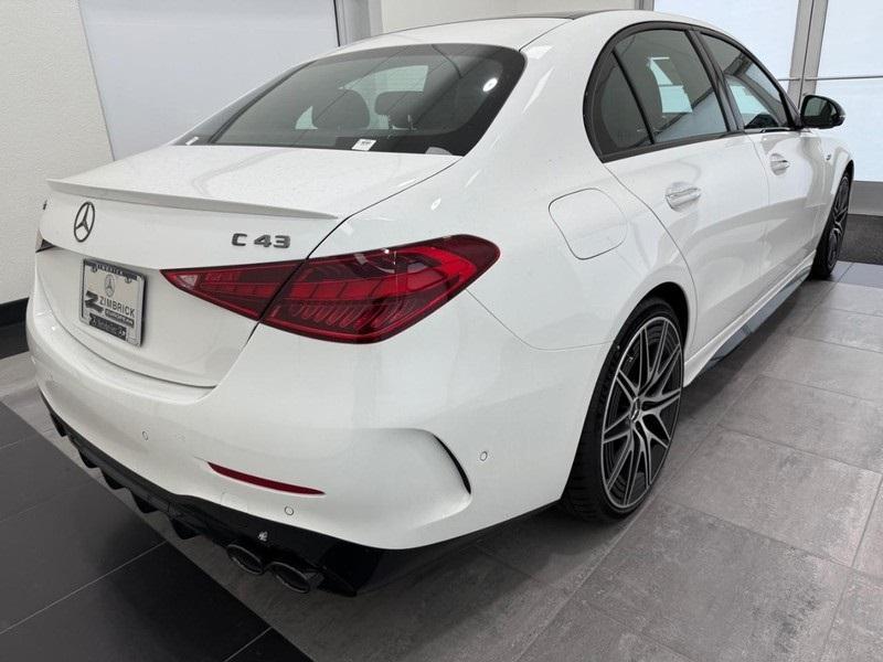 new 2025 Mercedes-Benz AMG C 43 car, priced at $67,885