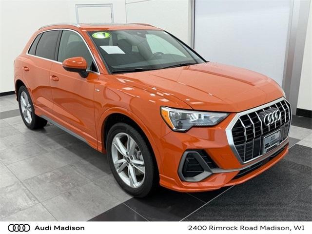 used 2021 Audi Q3 car, priced at $29,498