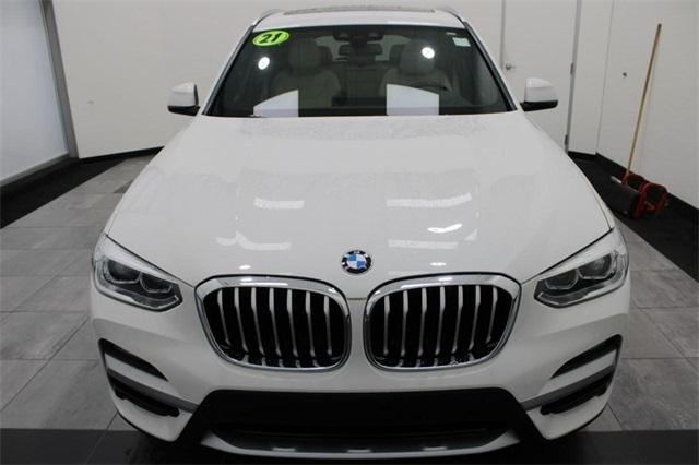 used 2021 BMW X3 car, priced at $26,900