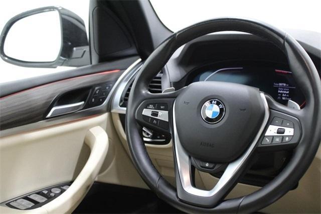 used 2021 BMW X3 car, priced at $26,900