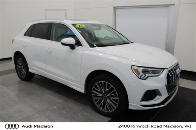 used 2022 Audi Q3 car, priced at $29,600